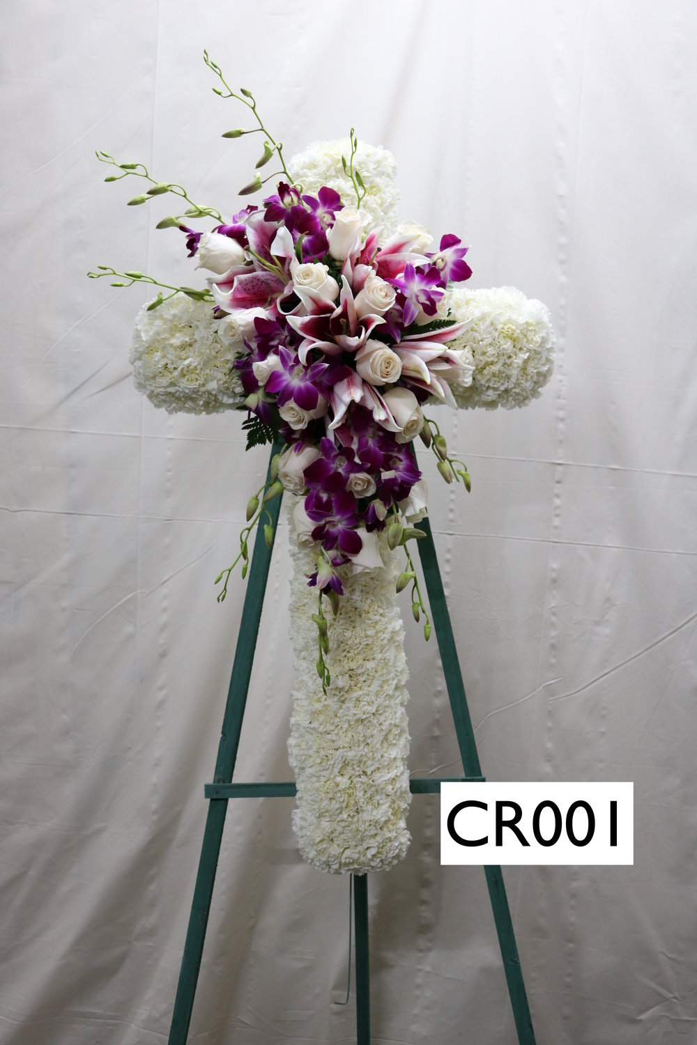 Sweetheart Florist - Cross Arrangements 十字架花