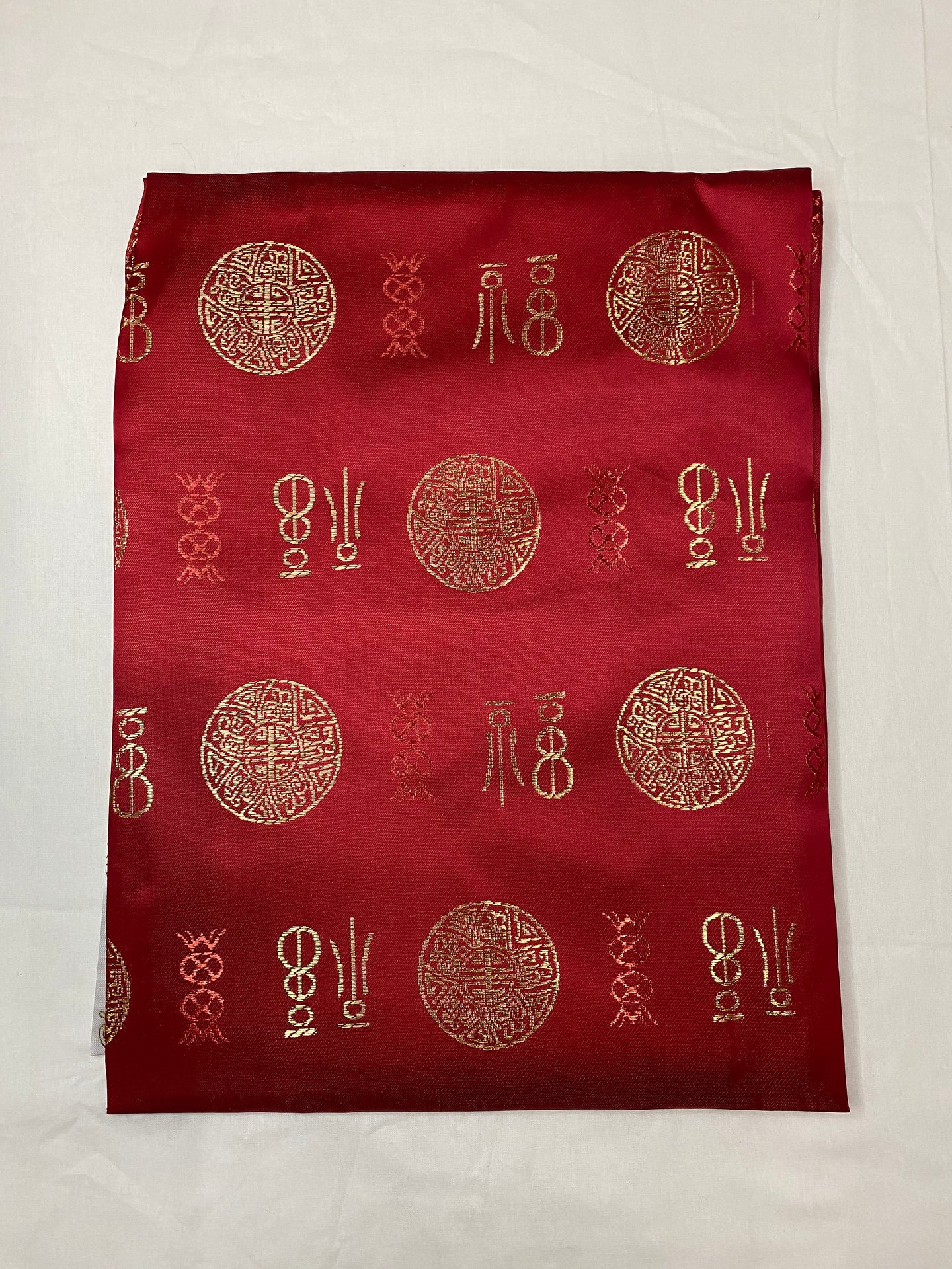 PB011 Silk Blanket 絲被 (dark red)